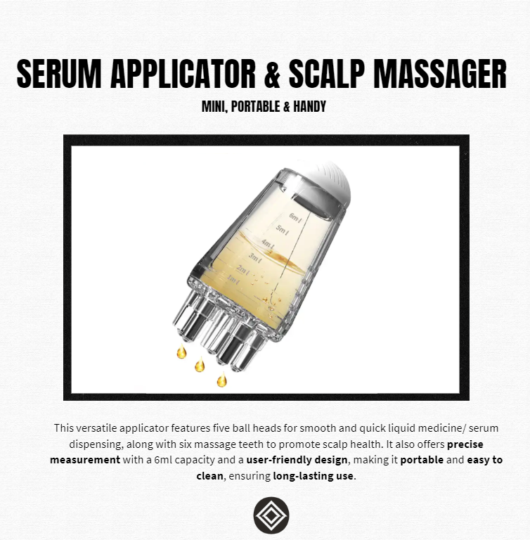 Scalp Serum Applicator & Massager