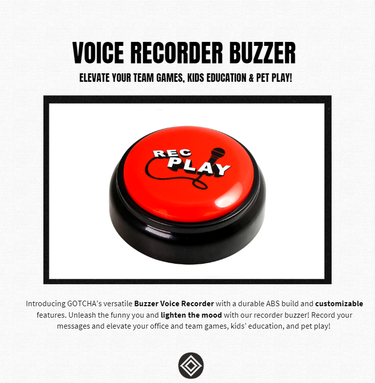 Buzzer Voice Recorder