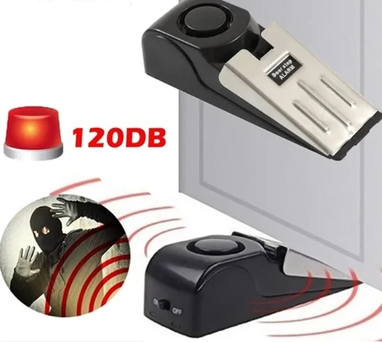 Security Door Stop Alarm for Home & Travel